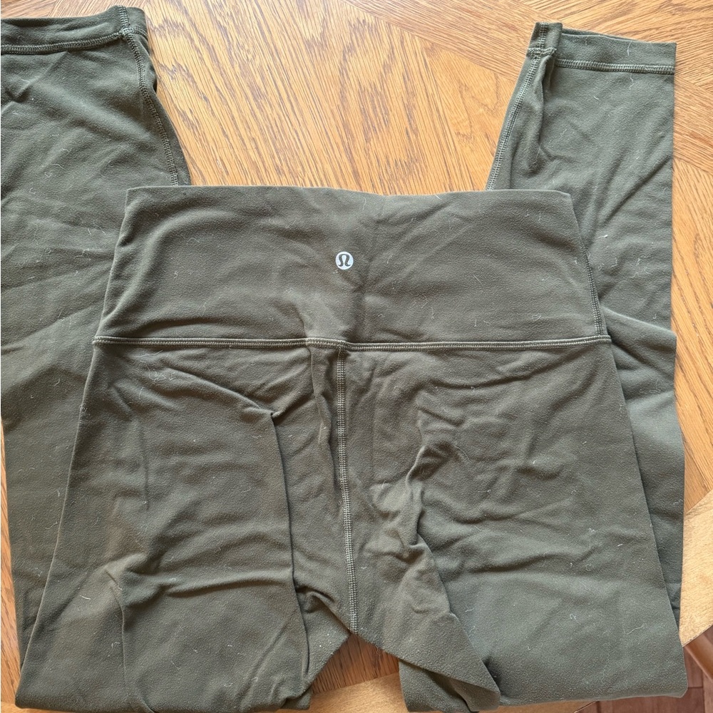 Lululemon Olive Green Leggings